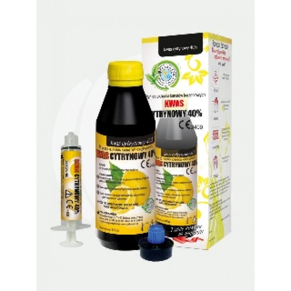 Acid Citric 40% - Lichid pentru clatirea canalelor radiculare - 200 g