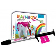 RAINBOW FLOW - compozit fluid colorat, in 6 culori - seringa 1g