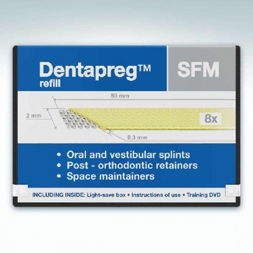 Benzi de fibra de sticla - Dentapreg SFM - kit 8 buc
